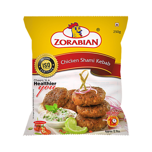 ZORABIAN CHICKEN SHAMI KEBAB