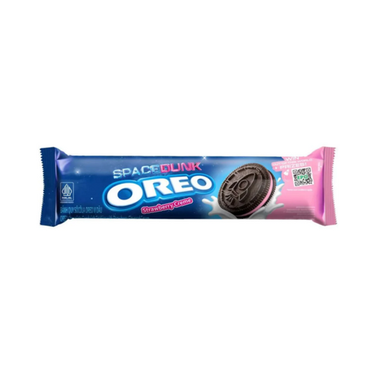 OREO STRAWBERRY CREME BISCUITS ( SPACE DUNK)