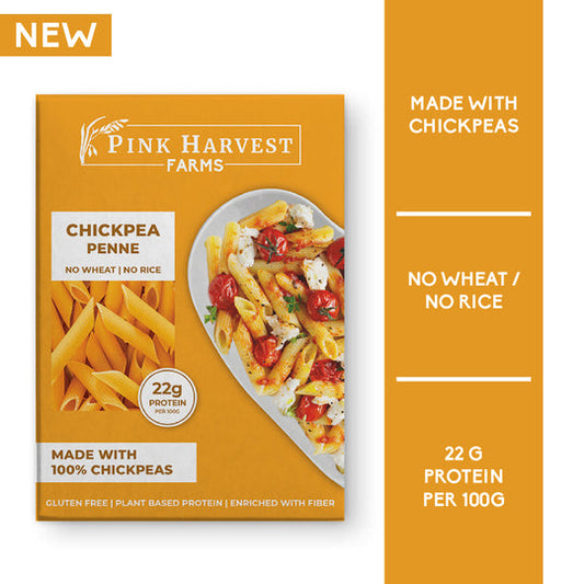 PINK HARVEST CHICKPEA PENNE PASTA (GLUTEN FREE)