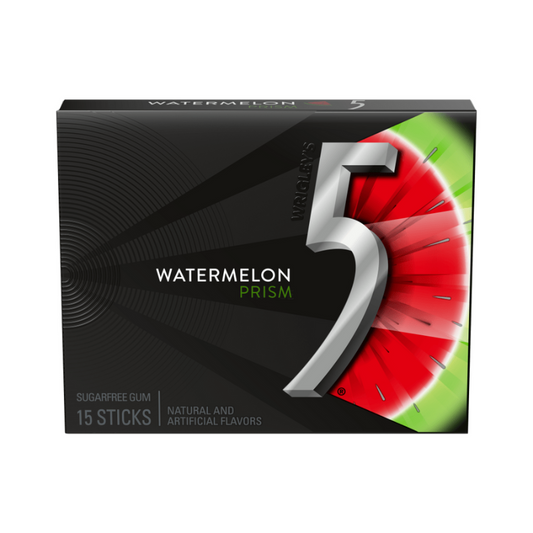 WRIGLEYS 5 GUM WATERMELON PRISM