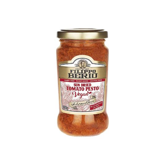FILIPPO BERIO VEGAN SUN DRIED TOMATO PESTO