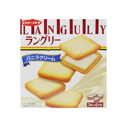 MR. ITO LANGULY VANILLA CREAM SANDWICH COOKIES (🇯🇵)