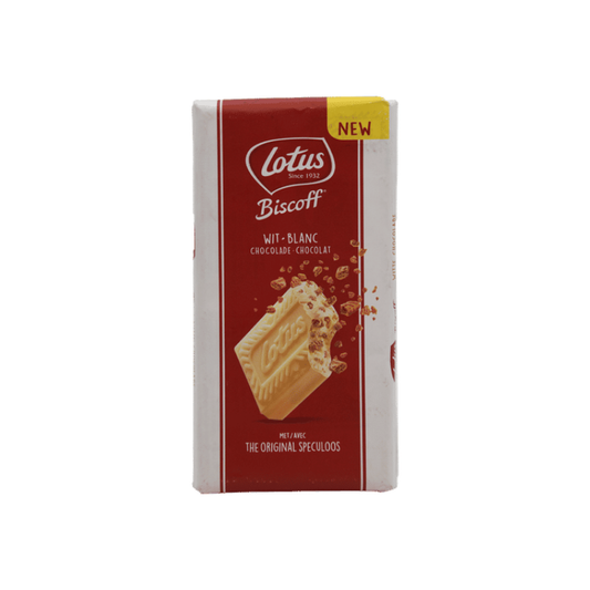 LOTUS BISCOFF SPECULOOS BITS IN WHITE CHOCOLATE