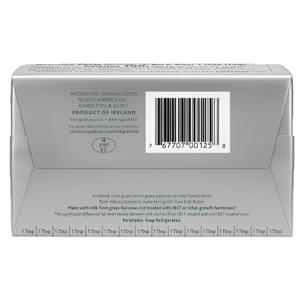 KERRYGOLD UNSALTED IRISH BUTTER