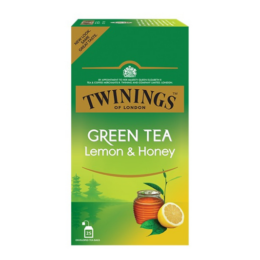TWINNINGS GREEN TEA WITH LEMON & HONEY