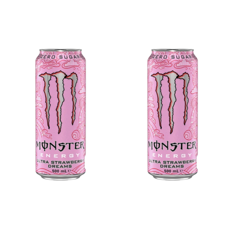 MONSTER ULTRA STRAWBERRY DREAMS ( PACK OF 2 )
