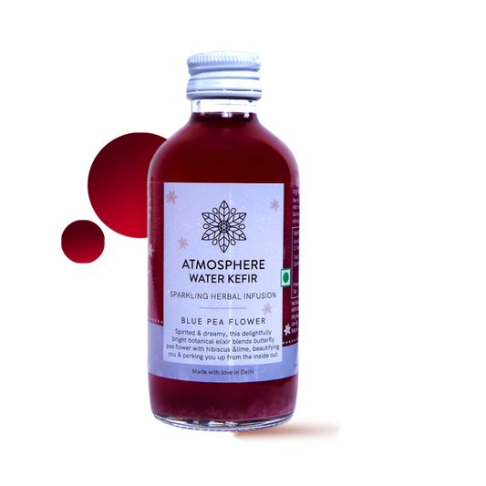 Atmoshphere Blue Pea Flower Kombucha Bottle