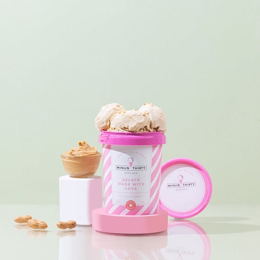 Minus 30 Hazelnut Vegan Ice Cream Tub – Sugar Free