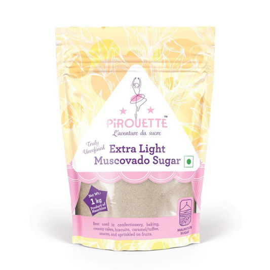 PIROUETTE EXTRA LIGHT MUSCOVADO SUGAR