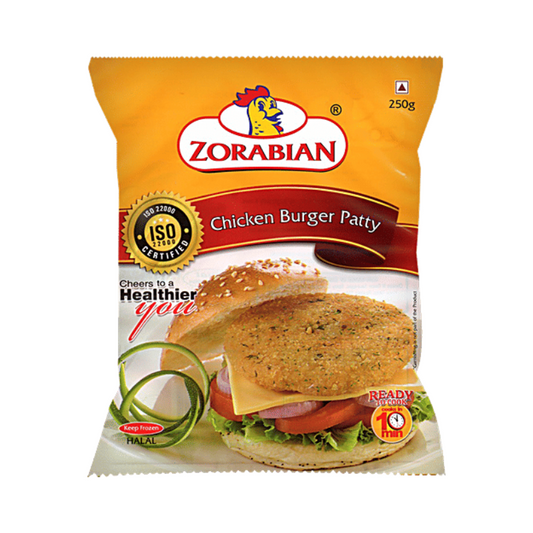 ZORABIAN CHICKEN BURGER PATTY