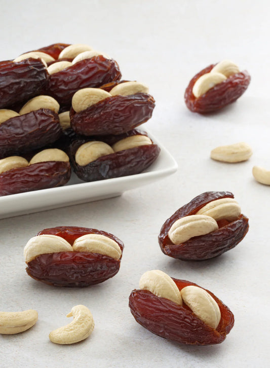 DATES FILLED WITH CASHEWS