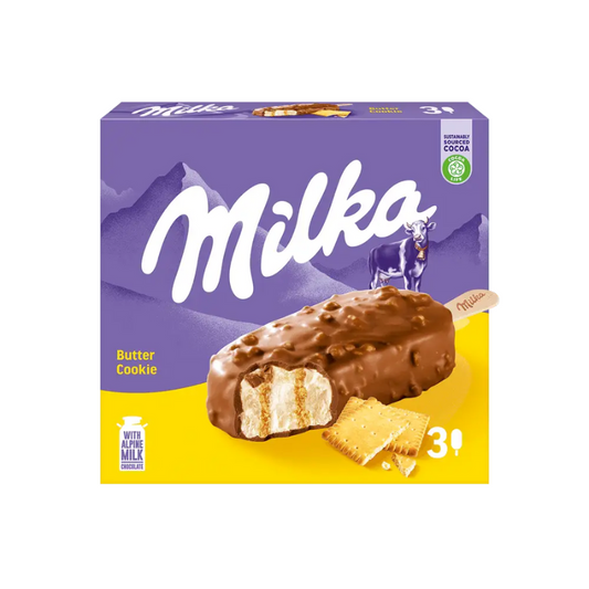 MILKA BUTTER COOKIE ICECREAM STICKS