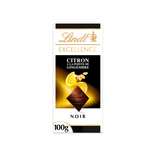 LINDT EXCELLENCE CITRON À LA POINTE DE GINGEMBRE