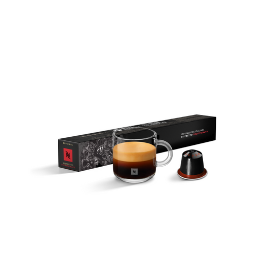 Nespresso Ristretto Decaffeinato – Intensity 10 Decaf Coffee Pods