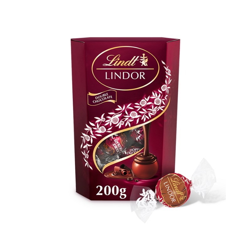 LINDT LINDOR DOUBLE CHOCOLATE