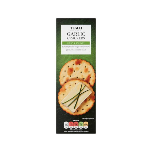 TESCO GARLIC CRACKERS