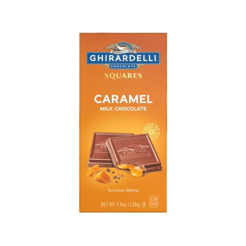 GHIRARDELLI SQUARES - CARAMEL MILK CHOCOLATE