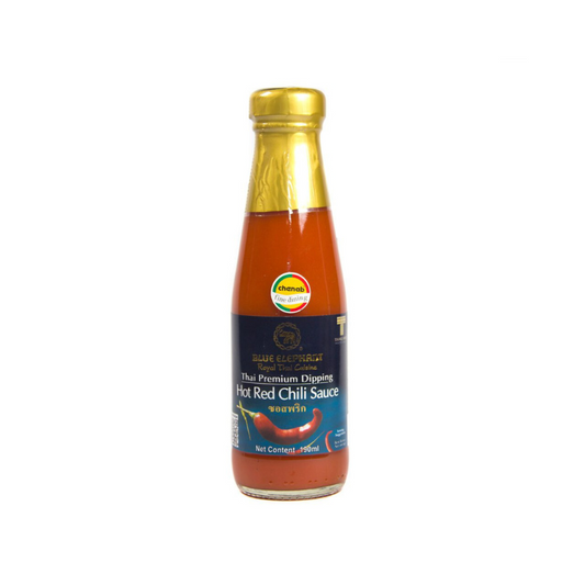 Blue Elephant Hot Red Chilli Sauce Bottle – Spicy Thai Sauce