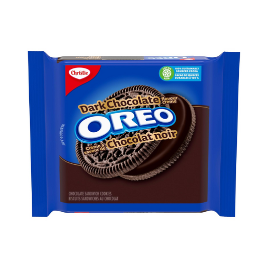 DARK CHOCOLATE OREO BISCUITS