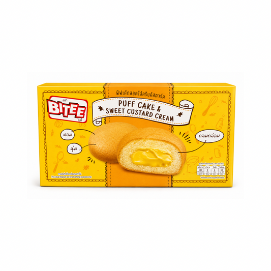 BITEE PUFF CAKE WITH SWEET CUSTARD CREAM (🇹🇭)
