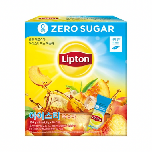 LIPTON PEACH ICED TEA ( ZERO SUGAR ) (🇰🇷)