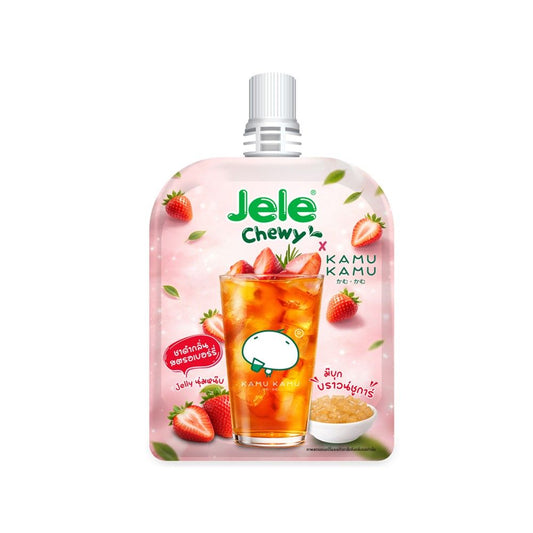 JELE CHEWY KAMU KAMU STRAWBERRY JELLY DRINK (🇹🇭)