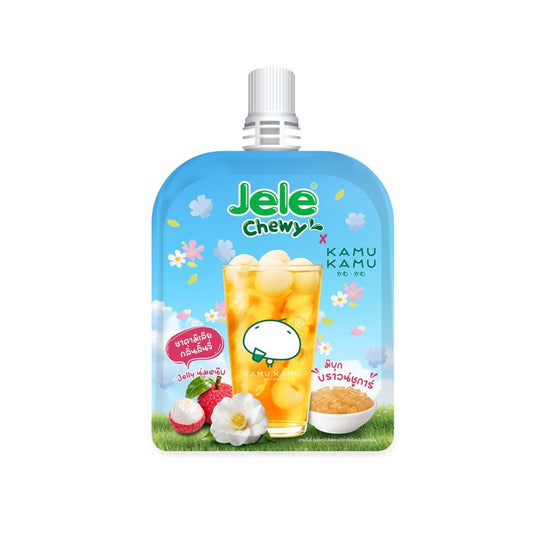 JELE CHEWY KAMU KAMU LYCHEE JELLY DRINK (🇹🇭)