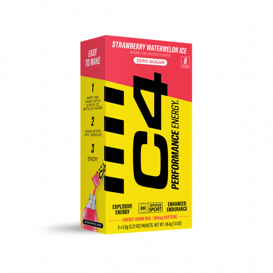 C4 PERFORMANCE STRAWBERRY WATERMELON ICE ENERGY DRINK MIX