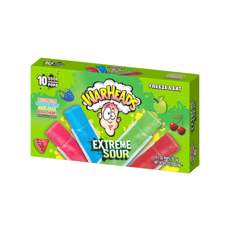 WARHEADS EXTREME SOUR FREEZER POPS (🇺🇸)