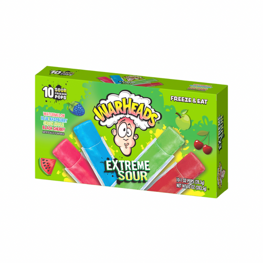 WARHEADS EXTREME SOUR FREEZER POPS (🇺🇸)