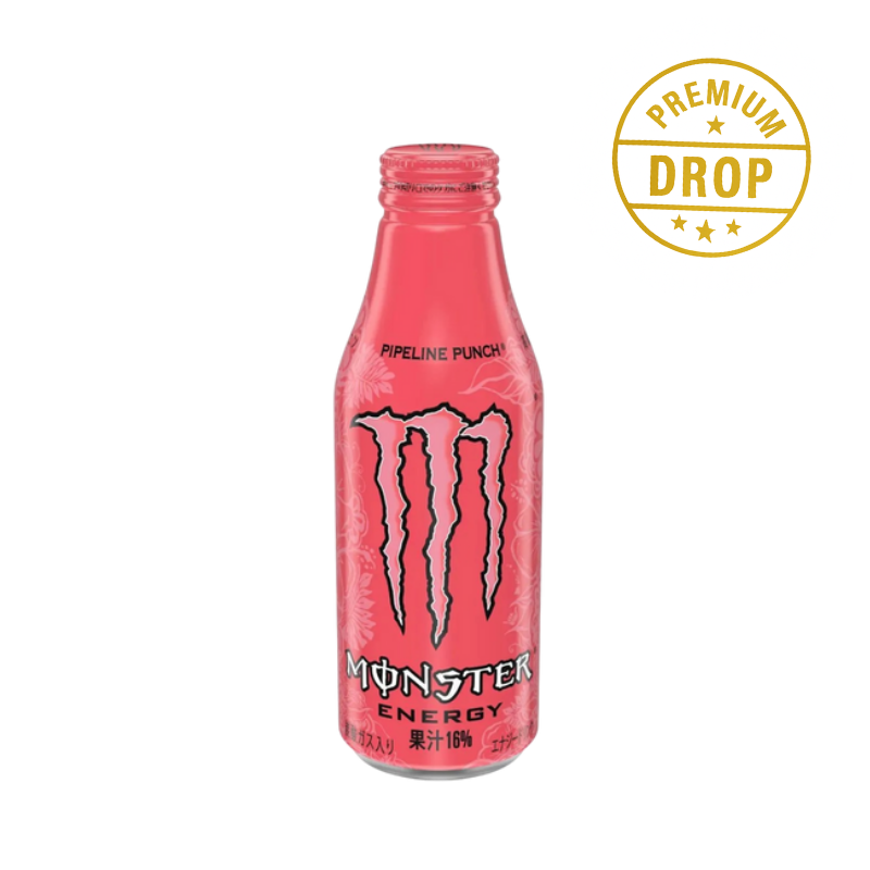 JAPANESE PIPELINE PUNCH TIN BOTTLE MONSTER ENERGY