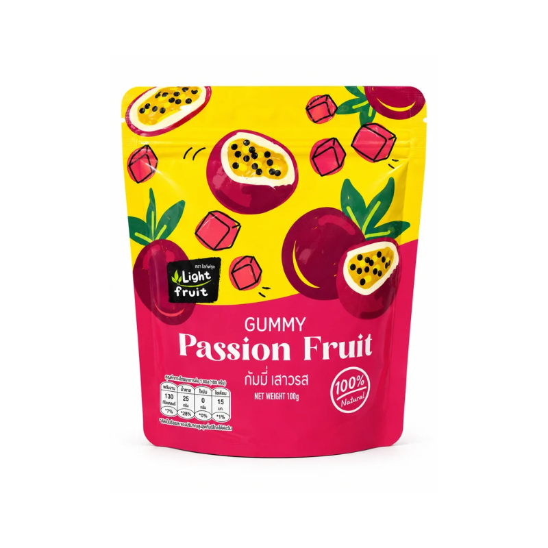 LIGHT FRUIT PASSIONFRUIT GUMMIES (🇹🇭)