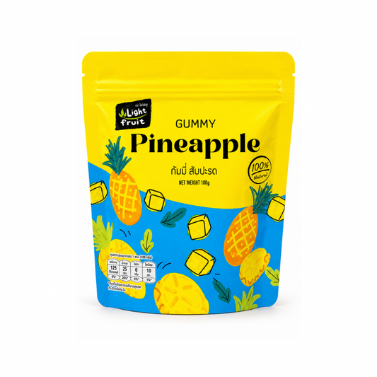 LIGHT FRUIT PINEAPPLE GUMMIES (🇹🇭)