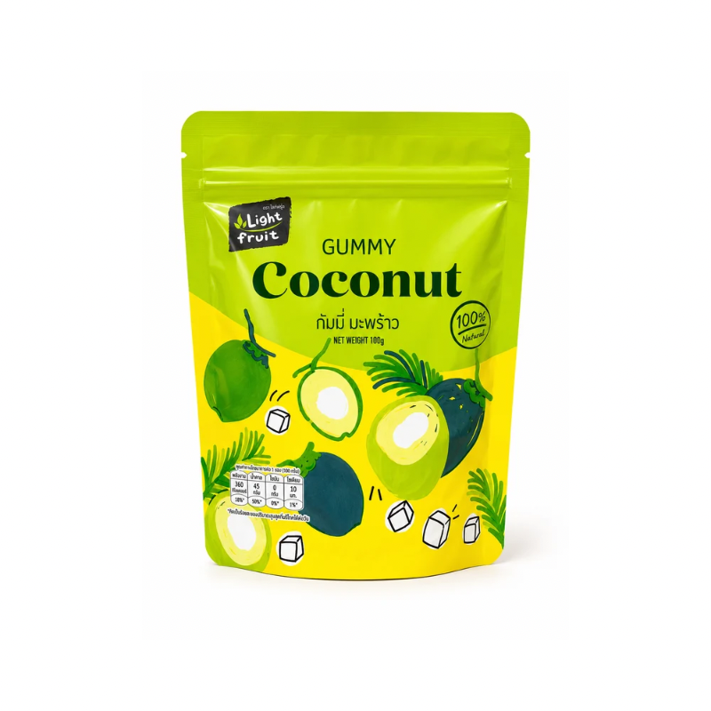 LIGHT FRUIT COCONUT GUMMIES (🇹🇭)