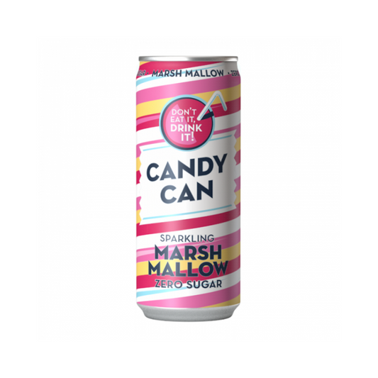 Candy Can Sparkling Marshmallow Drink – Zero Sugar Fizzy Marshmallow Soda