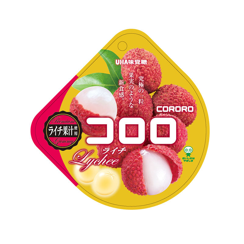 JAPANESE UHA CORORO LYCHEE GUMMIES (🇯🇵)
