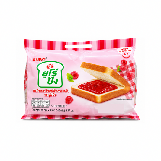 EURO RASPBERRY FLAVOURED SANDWICH BREAD (🇹🇭)