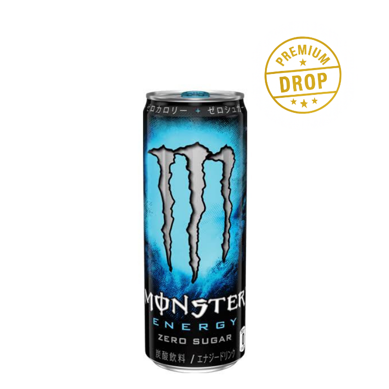 JAPANESE ZERO SUGAR MONSTER ENERGY CAN