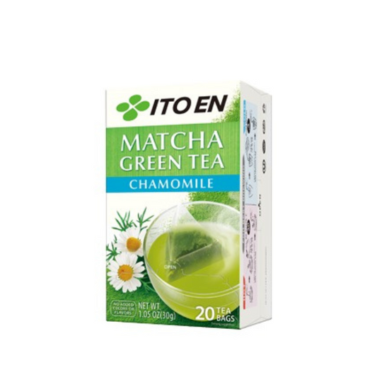 ITO EN CHAMOMILE MATCHA GREEN TEA BAGS