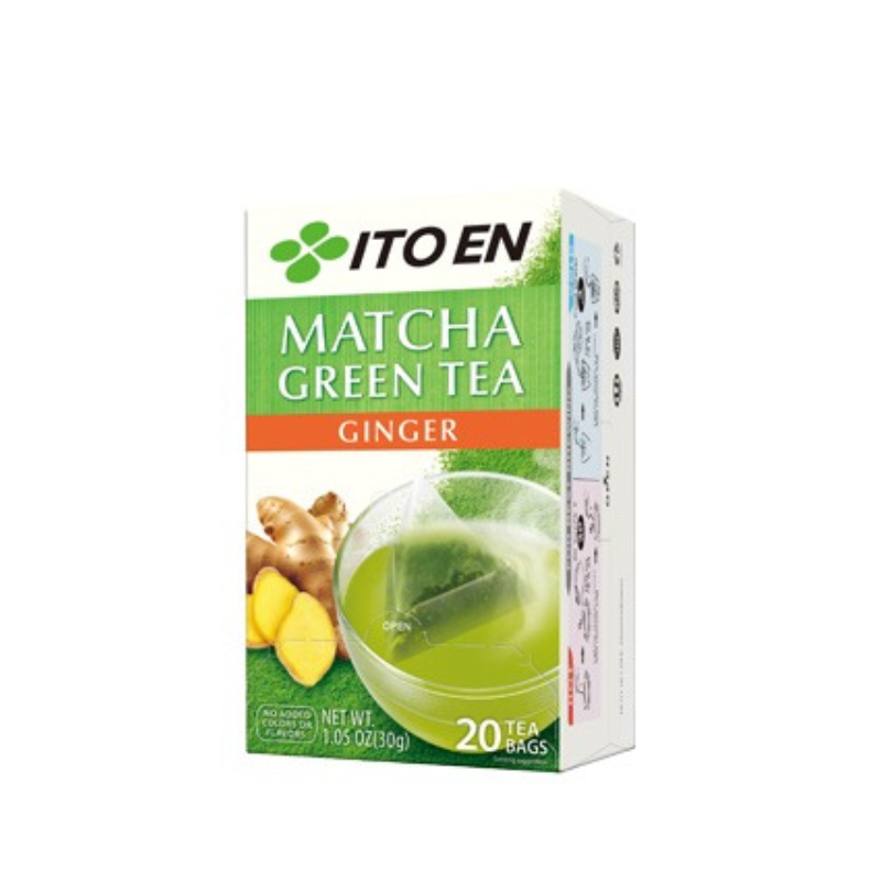 ITO EN GINGER MATCHA GREEN TEA BAGS