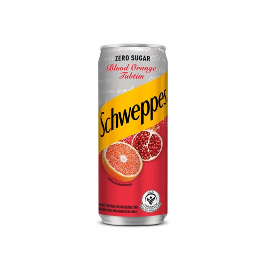 SCHWEPPES ZERO SUGAR BLOOD ORANGE TUBTIM