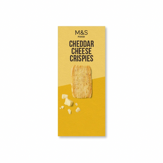 M&S CHEDDAR CHEESE CRISPIES