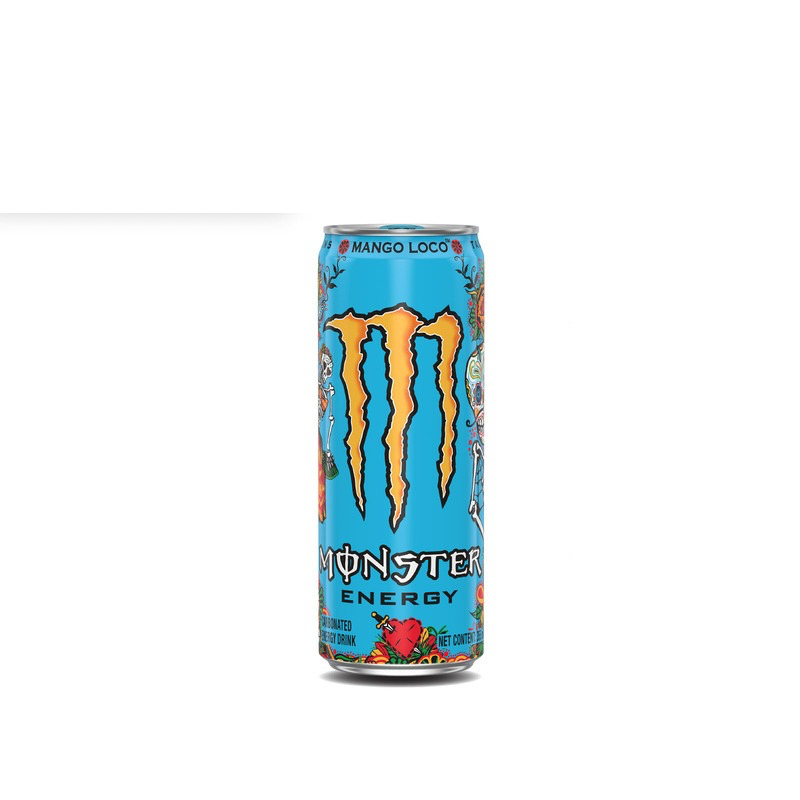 MONSTER ENERGY MANGO LOCO ( BLUE CAP )