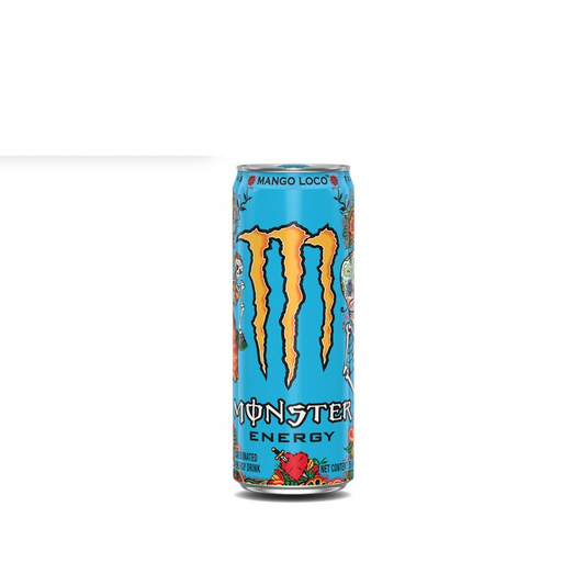 MONSTER ENERGY MANGO LOCO ( BLUE CAP )