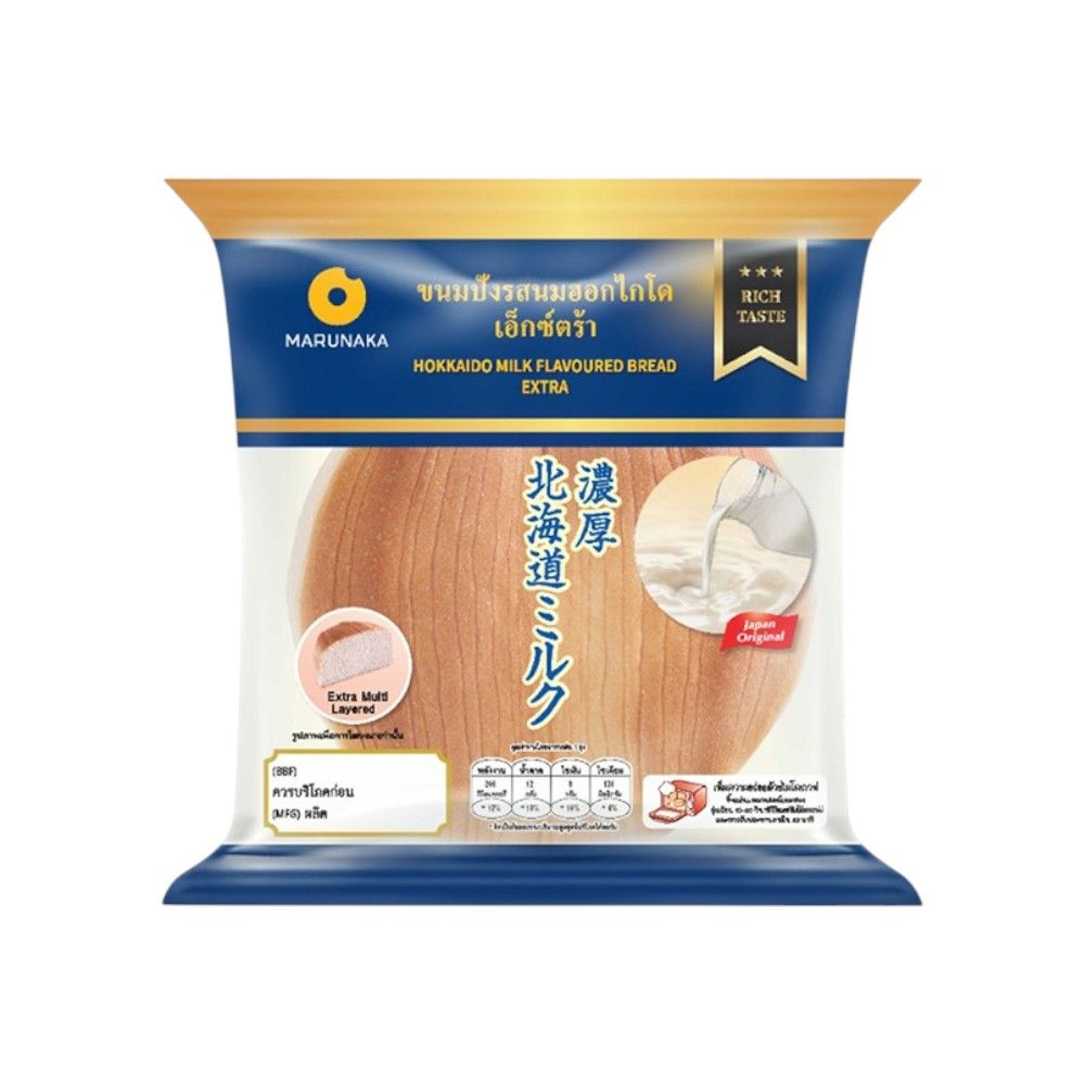MARUNAKA SUPER SOFT HOKKAIDO FLAVOURED BREAD EXTRA (🇹🇭)
