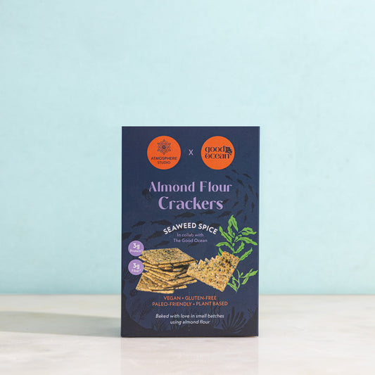 Atmosphere Studio Seaweed Spice Almond Flour Crackers (Gluten-Free & Vegan)