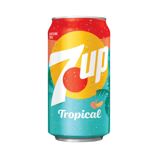 7UP TROPICAL ( CAFFEINE FREE )
