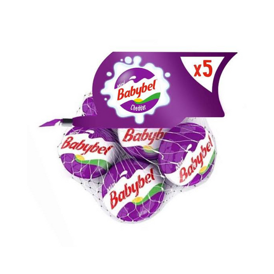 Babybel Mini Cheddar Cheese – Individually Wrapped Cheese Snacks