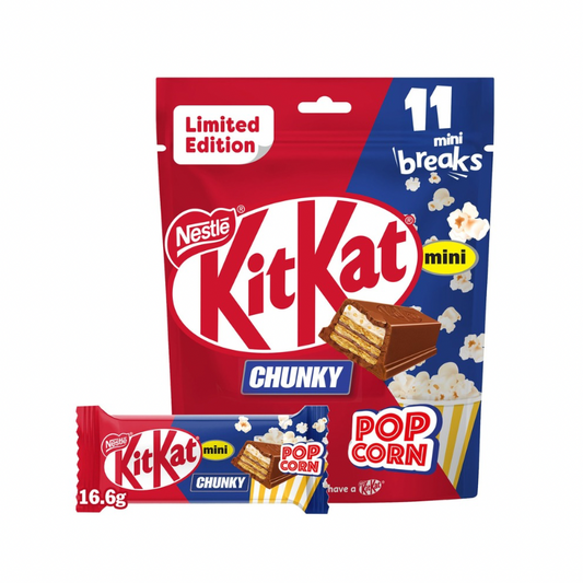 KITKAT CHUNKY POPCORN MINI BREAKS