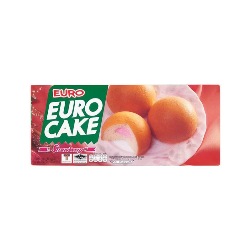 EURO SUPER SOFT STRAWBERRY CAKE (🇹🇭)